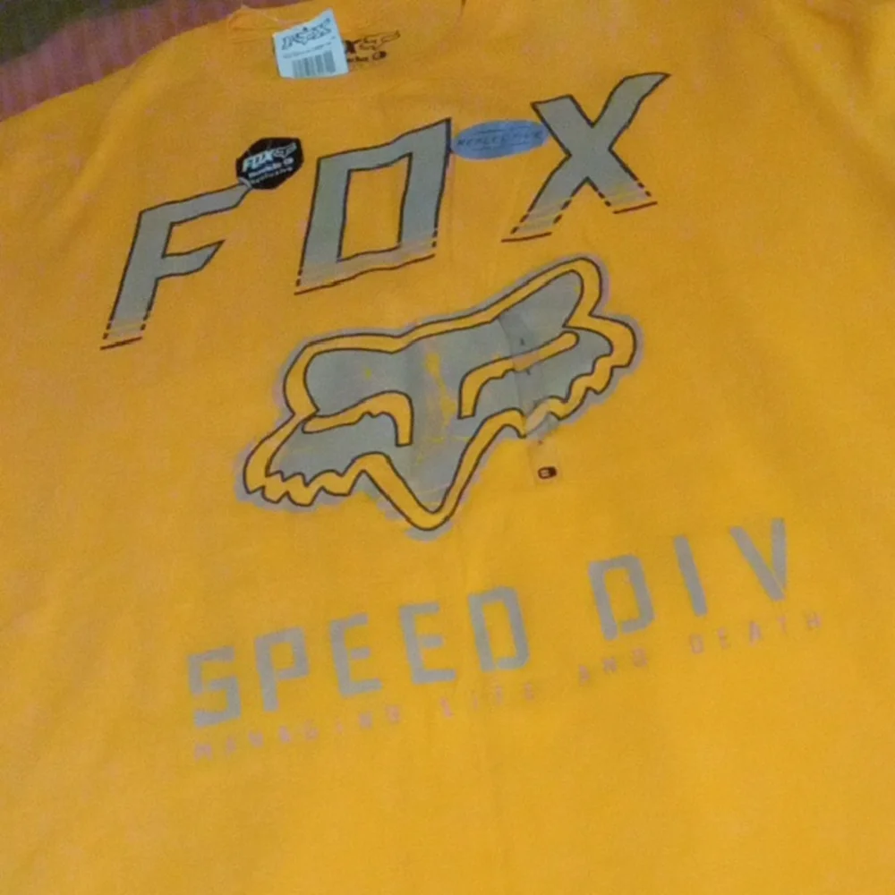 Fox Racing Orange Brand New Graphic Tee - Picture 1 of 1